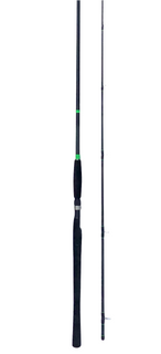 10' E-SERIES CF SPINNING ROD 2PC MH BLACK/ GREEN