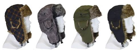 **WSL** TRAPPER HAT - ASSORTED PRINTS