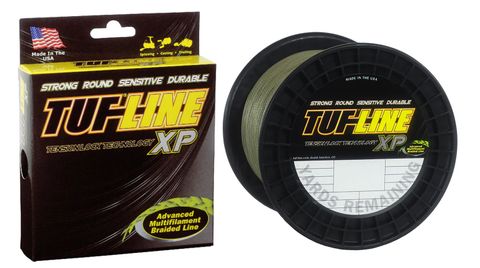 20 LB TUFLINE XP BRAIDED LINE 150YD GREEN