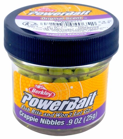 .9 OZ POWER BAIT CRAPPIE NIBBLE CHART