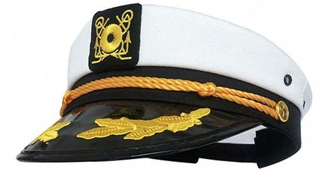 **WSL** DELUXE CAPTAIN HAT - WHITE