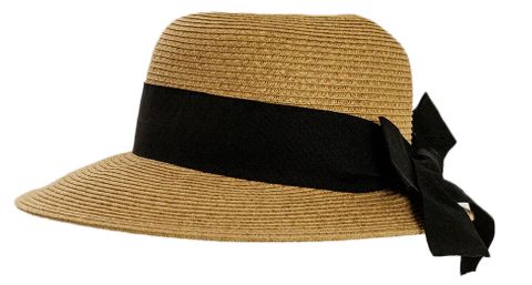 LUCIE STRAW SUMMER HAT - TOAST
