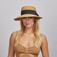 LUCIE STRAW SUMMER HAT - TOAST