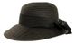 LUCIE STRAW SUMMER HAT - BLACK