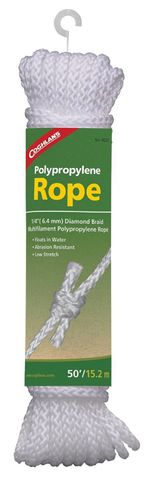 POLYPROPYLENE ROPE - 50'