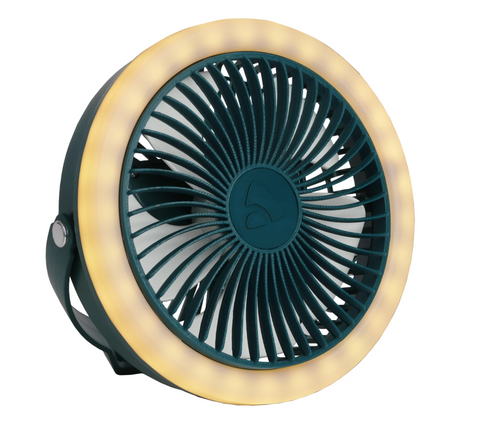 CAMP FAN W/LIGHT