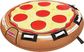 57" SPORTSSTUFF PIZZA TOWABLE 1-2 RIDERS