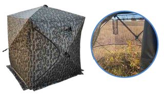 66"X75" PHANTOM FULL SEE THRU MESH BLIND 3 PERSON