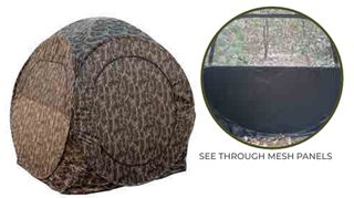 POP UP SEE THRU HUNTING BLIND 58"X58"X63" BOTTOMLAND