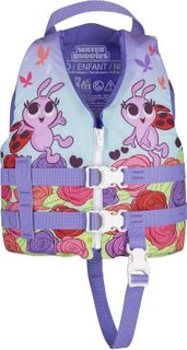**WSL**FULL THROTTLE WATER BUDDIES LIFE VEST - LADYBUGS - CHILD 30-50LBS