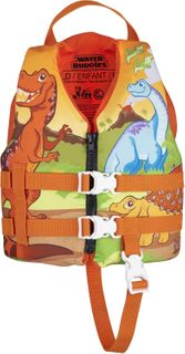 **WSL**FULL THROTTLE WATER BUDDIES LIFE VEST - DINOSAURS - CHILD 30-50LBS