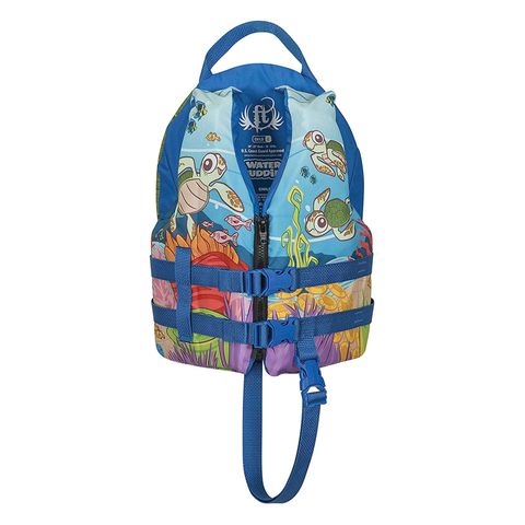 **WSL**FULL THROTTLE WATER BUDDIES LIFE VEST - TURTLES - CHILD 30-50LBS