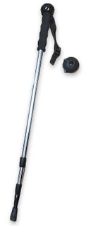 COLLAPSIBLE ALUMINUM HIKING STICK ASST. COLORS  27" TO 54"