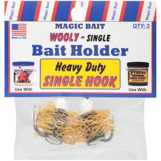 **WSL** MAGIC BAIT WOOLY SINGLE BAIT HOLDER 2PK