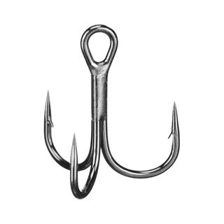 #6 PREMIUM TREBLE HOOK BLACK NICKEL 6PK