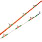 7-1/2' MAD KATZ ORANGE CRUSH CASTING ROD 1 PC MH