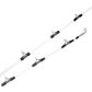 7-1/2' SPINNING ROD 1 PC MH - WHITE GHOST
