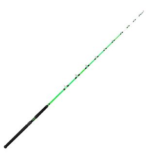 6-1/2' SHORTY CASTING ROD  1 PC MH - GREEN