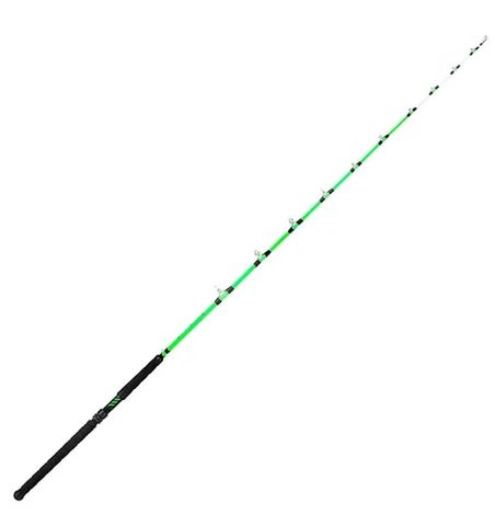 6-1/2' SHORTY CASTING ROD  1 PC MH - GREEN
