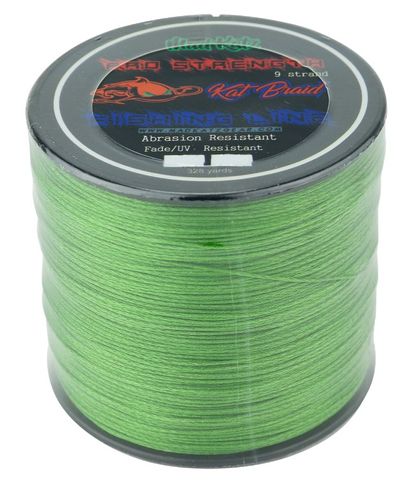 328YDS 80LB BRAID LINE - GREEN