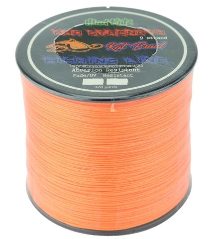 328YDS 80LB BRAID LINE - ORANGE