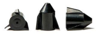ROCKET RATTLE 10PK -  BLACK