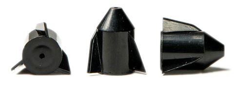 ROCKET RATTLE 10PK -  BLACK