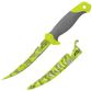 **WSL** 6" STAINLESS STEEL FLEX FILLET KNIFE CHARTRUESE FISH SKELETON