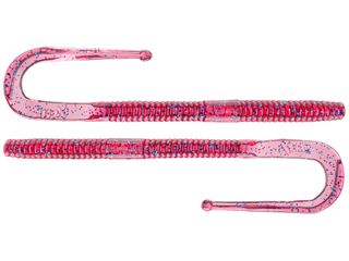 10" RAPTOR TAIL WORM PLUM 6PK