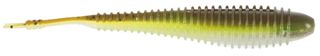 4.5" SPUNK SHAD GREEN PUMPKIN DELIGHT 6PK