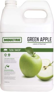 1 GAL MOULTRIE TUSK TAKER ATTRACTANT GREEN APPLE