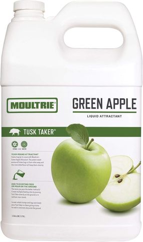 **WSL** 1 GAL MOULTRIE TUSK TAKER ATTRACTANT GREEN APPLE