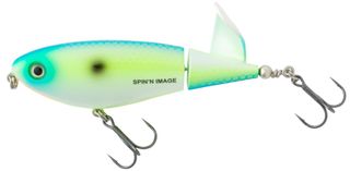 1/2 OZ SPIN'N IMAGE TOPWATER BAIT CITRUS SILVER 3-1/2"