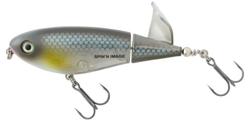 1/2 OZ SPIN'N IMAGE TOPWATER BAIT BLUE SHAD 3-1/2"