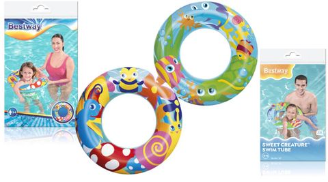 **WSL** 22" SWEET CREATURE SWIM TUBE AGES: 3-6