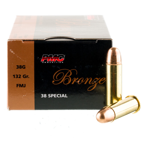PMC 38 SPEC 132GR FMJ 50/BX