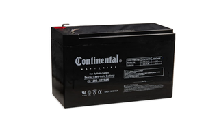 12 VT 8AH SEALED LEAD ACID BATTERY - CONTINENTAL BATTERY