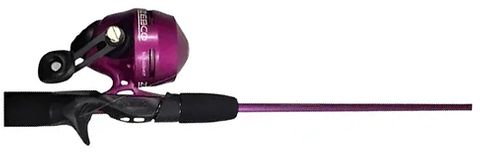 **WSL** 5-1/2' ZEBCO 202 COMBO 2PC MED - PURPLE/SILVER