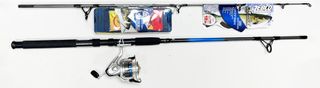 **WSL** 7' ZEBCO READY TACKLE CATFISH COMBO 50 REEL SZ 2PC MH