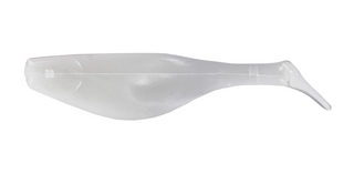 4" SHAD / WHITE (100 PACK)