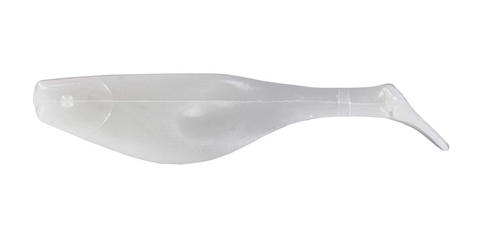 4" SHAD / WHITE (100 PACK)