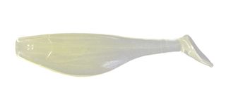4" SHAD / GLOW (10 PACK)