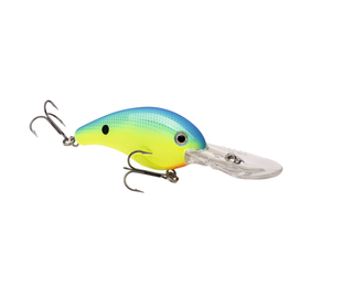 6" PROMODEL CRANKBAIT S 10XD CHARTREUSE POWDER BLUE