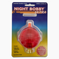 2-1/4" NIGHT BOBBY ULTRA LIGHTED FISHING FLOAT RED