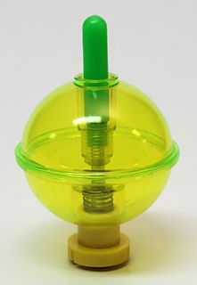 1-5/8" NIGHT BOBBY ULTRA LIGHTED FISHING FLOAT GREEN