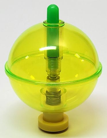2-1/4" NIGHT BOBBY ULTRA LIGHTED FISHING FLOAT GREEN