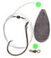 8/0 80 LB MONO CAT CLAW 3OZ READY RIG