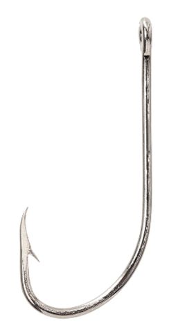 6/0 PLAIN SHANK RE OFFSET NICKEL 5PK