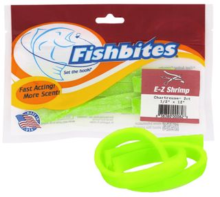 FISHBITES SALTWATER E-Z SHRIMP FAST CHARTREUSE 2CT