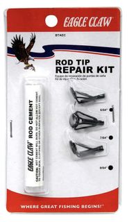 EAGLE CLAW ROD TIP REPAIR KIT W/GLUE